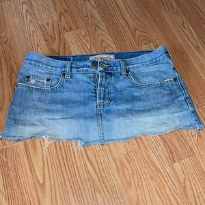 Abercrombie & fitch  mini jean skirt sz 4